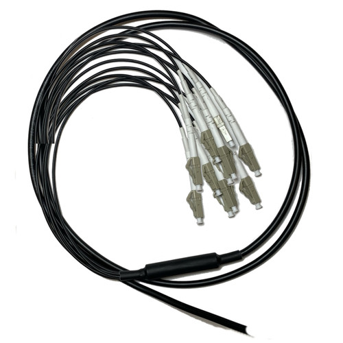 12F OM3 Armored Indoor Outdoor Plenum Fiber Patch Cords LC to LC 30M to 300M in Stock Ready to Ship