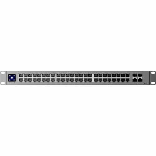 Ubiquiti USW-PRO-MAX-48-POE++ Layer 3 Switch 48 Ports 4 10G SFP 600W 40 PoE Ports Gigabit 10G SFP 720W Ubiquiti USW-PRO-MAX-48-POE++ Layer 3 Switch 48 Ports 4 10G SFP 600W 40 PoE Ports Gigabit 10G SFP 720W