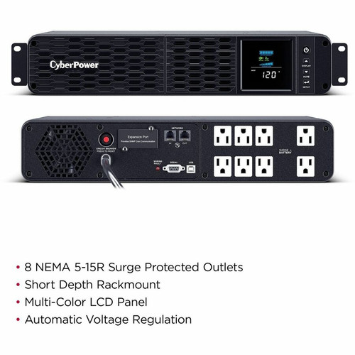 CyberPower CP1500PFCRM2U PFC Sinewave UPS Systems