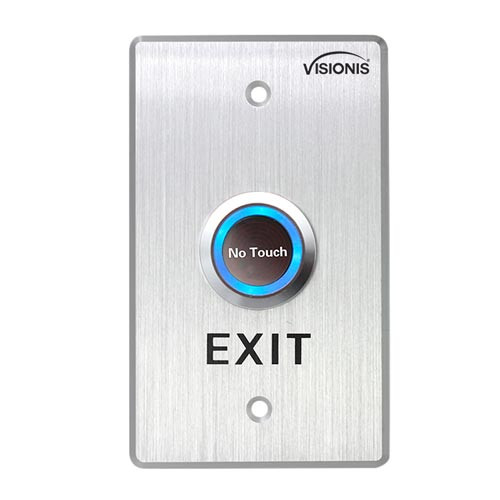 Indoor No Touch Stainless Steel No Touch Request to Exit Button with Time Delay