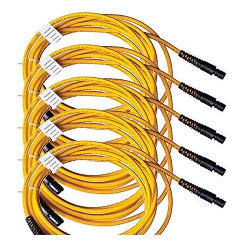 Paige 259031607 Perimaguard 16/3C Stranded Asset Protection Cable 15' Cable Assembly IP67 Rated Connectors Yellow Jacket 5-Pack