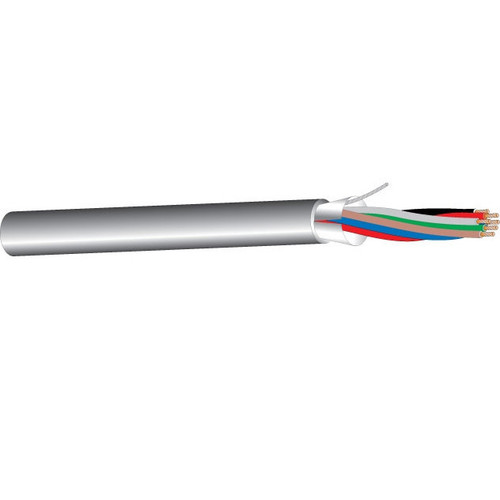 West Penn 22/6 Low Voltage Security and Power Cable Plenum Stranded Shielded 1000'