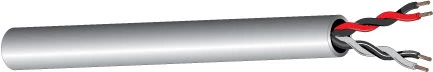 West Penn 25751B 18 AWG 2 Pair Stranded Unshielded CMP Plenum Cable