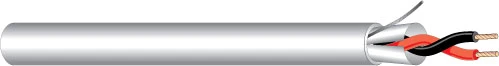 West Penn 25290B 22 AWG 2 Conductor Solid Shielded CMP Plenum Cable