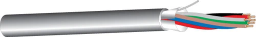 West Penn 253186B 18 AWG 6 Conductor Stranded Shielded CMP Plenum Cable