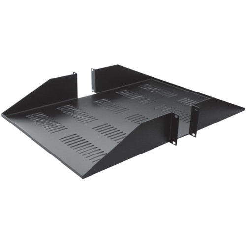 2U Mid-Mount Vented Rack Shelf 18"