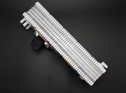 157A 66 Split Block, 50 pair, with 50 pin Male Telco Connector on One Side