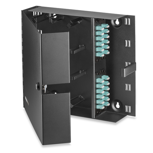 4 Panel Wall Mount Optical Fiber Enclosure with Access Door 4 Panel Wall Mount Optical Fiber Enclosure with Access Door
