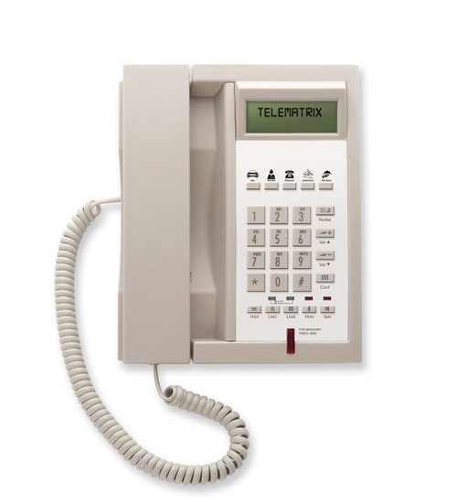 Telematrix 3302IP-MWD5 Single Line SIP Guest Room Phone Ash 34149IP Telematrix 3302IP-MWD5 Single Line SIP Guest Room Phone Ash 34149IP