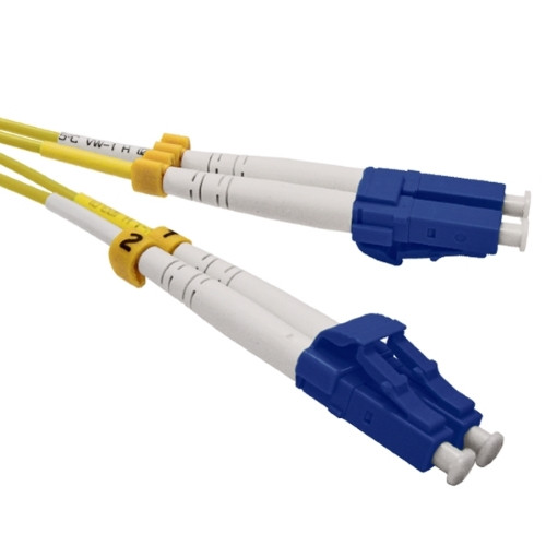 LC-LC Duplex Singlemode 9/125 Fiber Optic Patch Cable LC-LC Duplex Singlemode 9/125 Fiber Optic Patch Cable