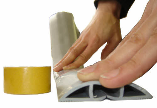 15' Flexible Wire Floor Cover Kit with Tape (WC316BK)