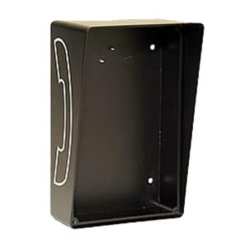Outdoor Open Style Telephone Enclosure Black 331-HOB