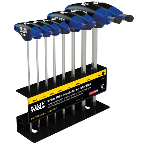 Klein Metric Journeyman T-Handle Set 8 Pc JTH98M Klein Metric Journeyman T-Handle Set 8 Pc JTH98M