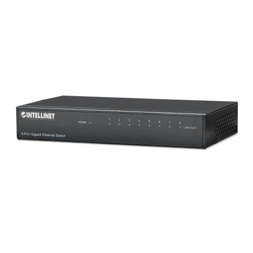 Intellinet 530347 8 Port Gigabit Ethernet Switch Network Intellinet 530347 8 Port Gigabit Ethernet Switch Network