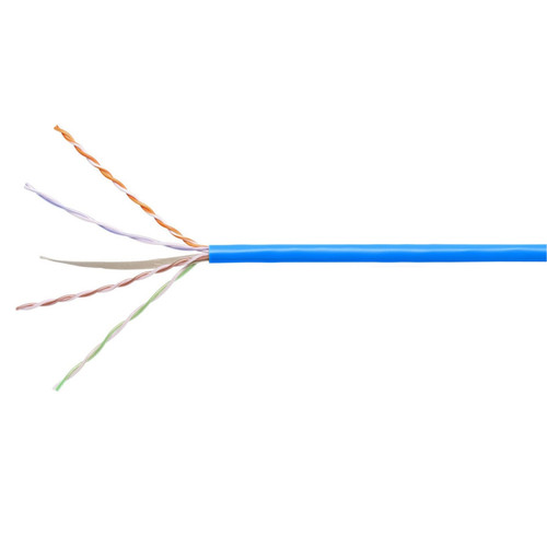 Commscope UN874049914/10 CS34P Blue CAT6 Plenum 4/23 U/UTP Reel 1KFT