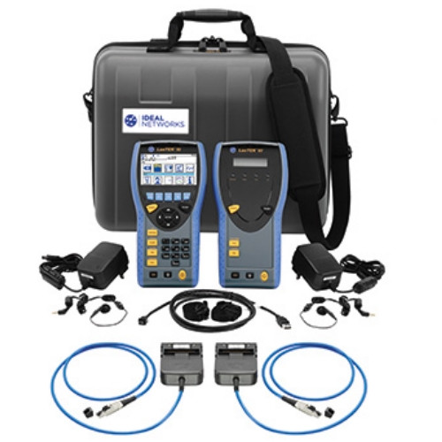 Ideal R161004 LanTEK III-1000MHz Data Cable Certifier Category 7 7A with CAT6A Link Adapters Ideal R161004 LanTEK III-1000MHz Data Cable Certifier Category 7 7A with CAT6A Link Adapters