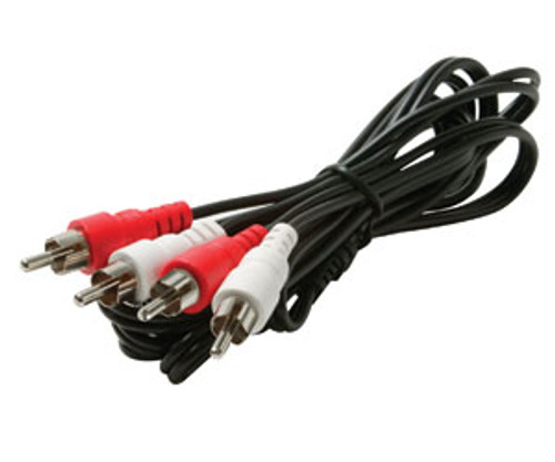 6' 2-RCA Stereo Audio Patch Cord