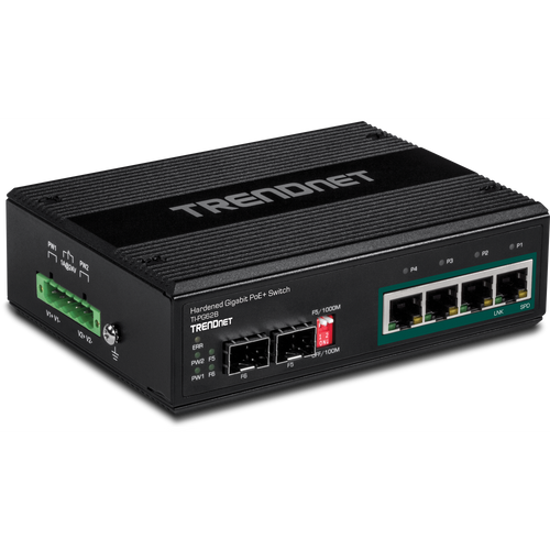 Trendnet | TI-PG62 | 4 Port | POE | 2 SFP | 120W