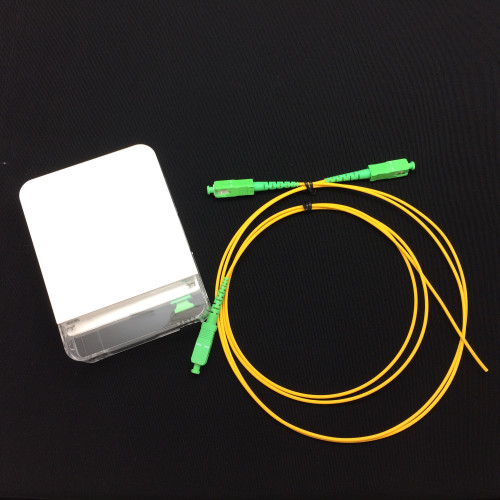 FTTH Fiber Enclosure Kit Simplex SC/APC with SM Pigtail and Patch Cord