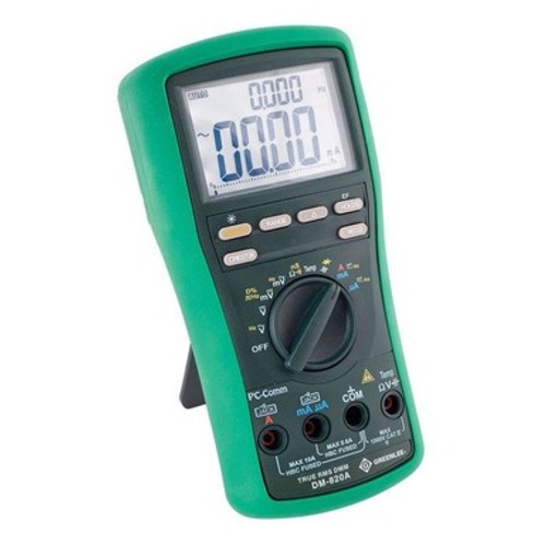 Greenlee DM-820A DMM TRMS AC DC CAP TEMP
