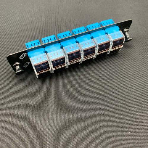 Commscope PNL-BK-024-SFA-LC02-BLSH LC SM 24LC LGX 1000 Style Panel Shutters Commscope PNL-BK-024-SFA-LC02-BLSH LC SM 24LC LGX 1000 Style Panel Shutters