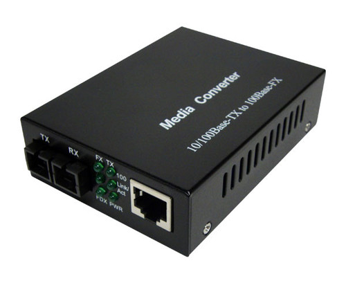 Fiber Media Converter SC to RJ45 Singlemode 20 km