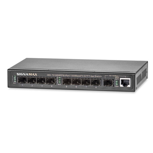 Signamax | 065-7310SFP | 8-Port | 10/100/1000 | SFP