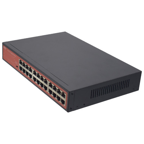 24 Port Gigabit Unmanaged Data Network Switch Fanless