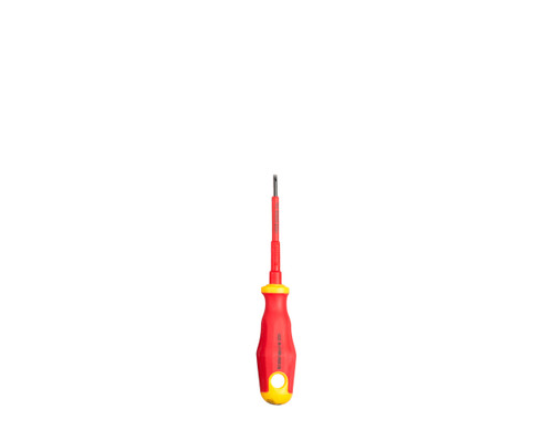 Cabinet Slotted Insulated Screwdriver, 1/8" x 3"