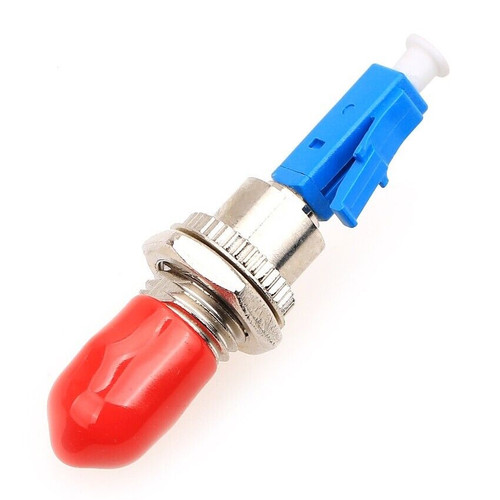 ST-F/UPC to LC-M/UPC Fiber Optic Coupler Simplex Adapter Singlemode ST-F/UPC to LC-M/UPC Fiber Optic Coupler Simplex Adapter Singlemode