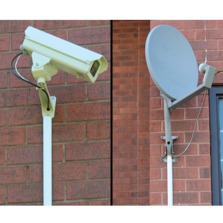 5' Outdoor UV Stabilized Weather & Cold Resistant Cable Raceway for Cameras AP's