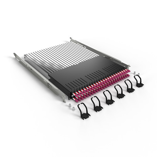 Patchbox Plus+ Fiber Optic 30U Retractable Patch Panel LC-LC OM4 Multimode Patchbox Plus+ Fiber Optic 30U Retractable Patch Panel LC-LC OM4 Multimode