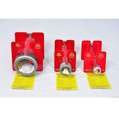 Stuck with a firewall violation? ? Don't re-pull your cable runs! Fix it in minutes with the Split Sleeve. 