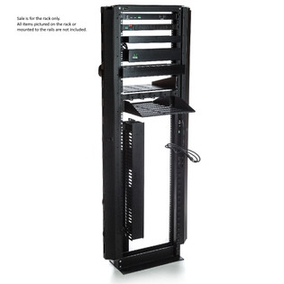 Two | 2 | Post | Open | Steel | Racks | 28U | to | 48U | UL | Unassenbled