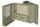 1880ECA1-100 100 Pair 110 Termination in -110 out w/ Splice Chamber & Cover Building Entrance Protector