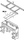 MK-LA Cable Ladder Adapter for MK Series Racks