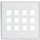 310-212DG Dual Gang 12 Port Keystone Plate