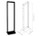 19" Open Frame Rack 7' 12-45 Screw RL12-45
