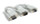 328302 6" VGA Splitter Cable HD15 Male to (2) HD15 Female