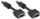 10' SVGA Monitor Cable HD15 Male to HD15 Female with Ferrite Cores