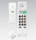 H2001-09 Single Line One Piece Hospital Phone Bed Rail Clip Included