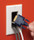 CED13 Single Gang Low Voltage Wall Plate