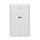 Telephone Flush Mount Plate with 6P4C Jack