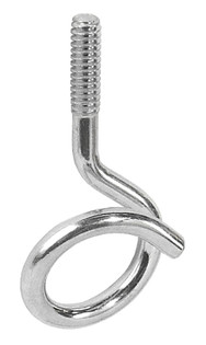 3/4 Loop Size Machine Screw Thread Bridle Ring With 10-24 Threaded Leg