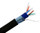 Category 5E 4 Pair SFTP CMX Direct Burial Cable Water Blocking Tape