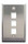 3 Port Keystone Stainless Steel Plate