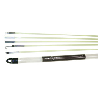 Jameson Deluxe Glow Rod Kit with 30 ft. of Fiberglass Fish Rod 7S-65K