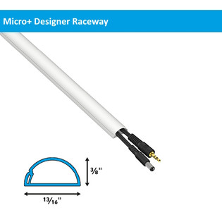 Micro+ | Raceway | for | Two | Fiber | Category | 6 | Run