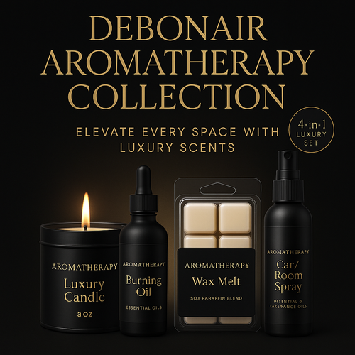 DEBONAIR AROMATHERAPY COLLLECTION – 4-in-1 Luxury Set DEBONAIR AROMATHERAPY COLLLECTION – 4-in-1 Luxury Set