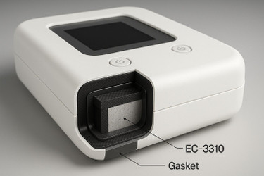 Next-Gen EMI Gasket with UL 94 V-0 Flame Rating for Aerospace, EV & Defense Systems